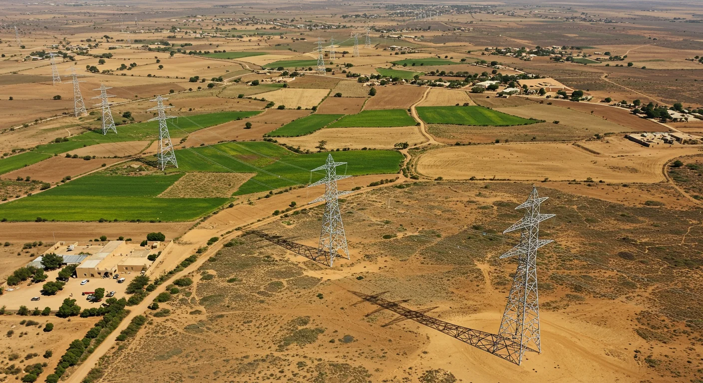 Map showing Nouakchott-Néma route