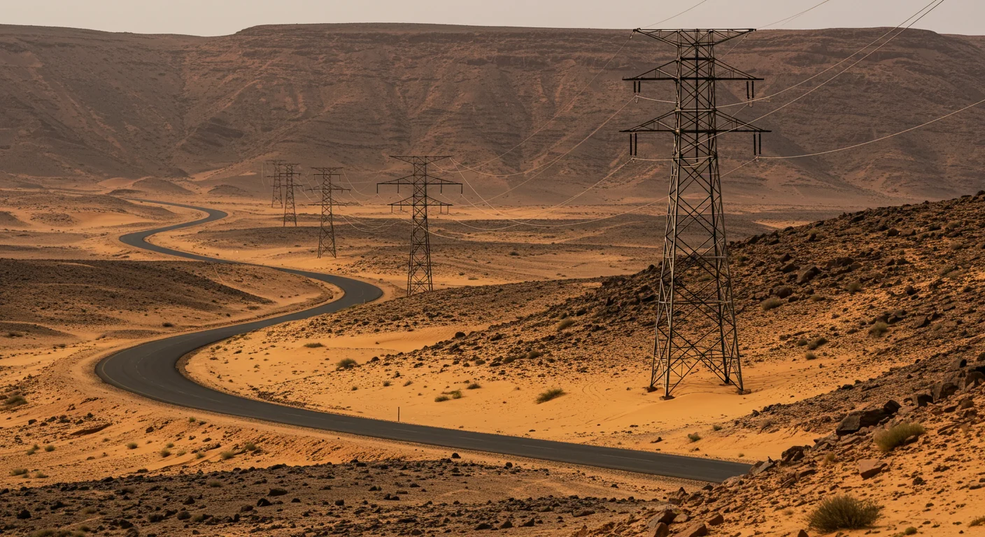High Voltage Power Lines Construction