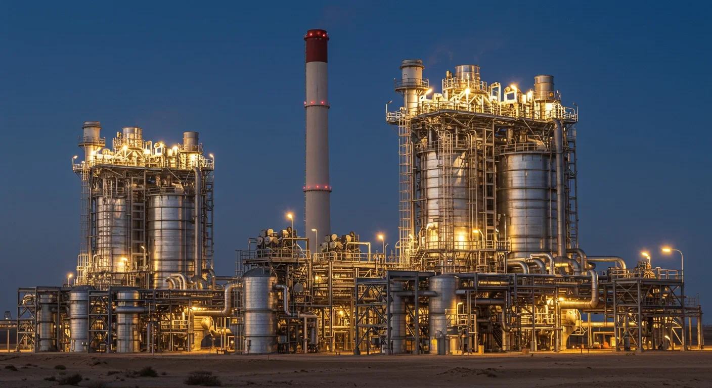 Industrial energy consumption concept