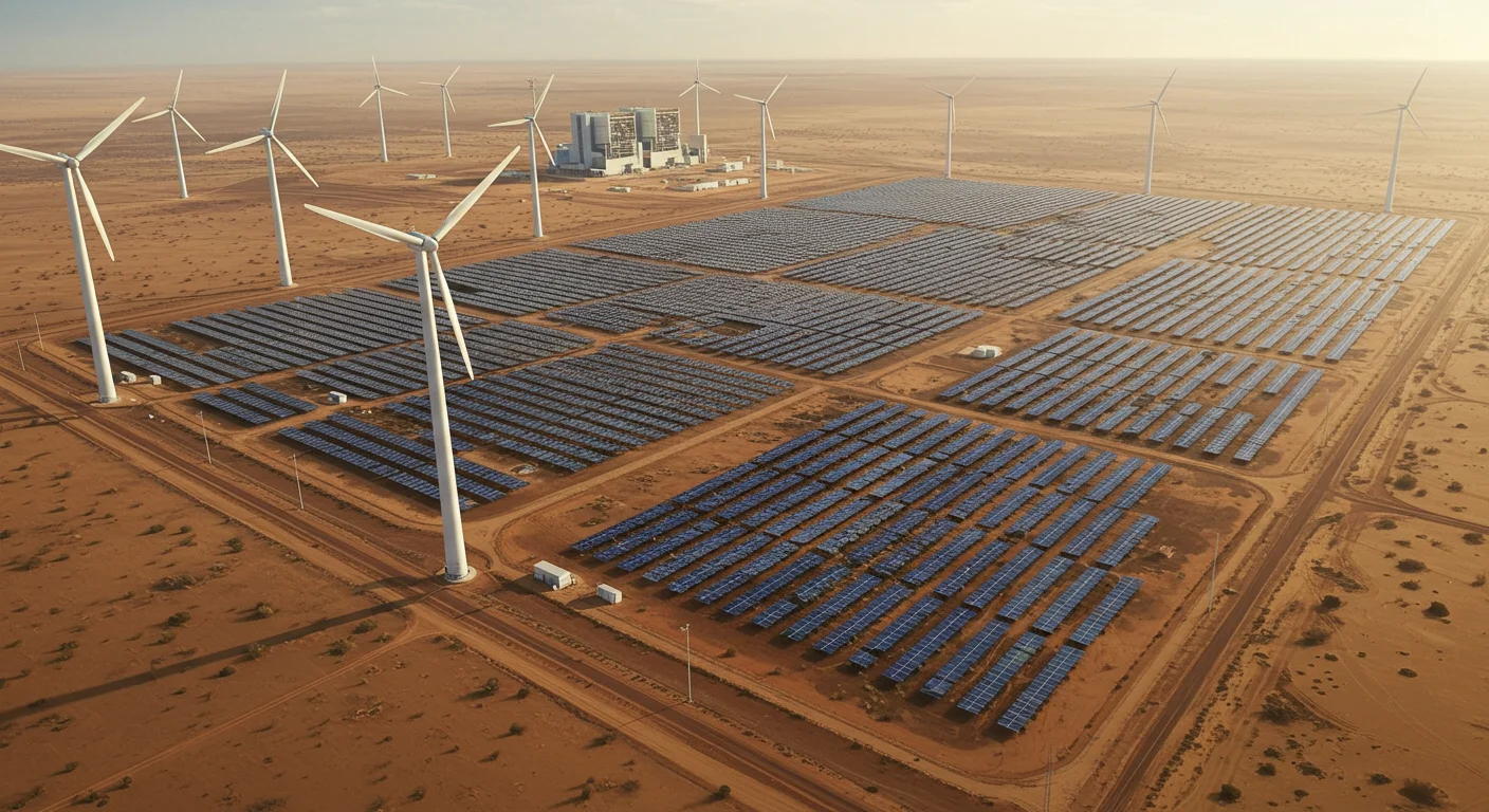 Wind Turbines and Solar Panels